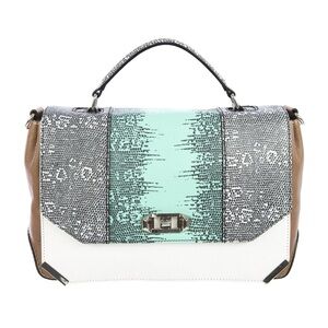 Rebecca Minkoff | Colorblocked Lizard Moby Satchel